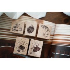 Các mẫu stamp series Messages From the Sea | hãng Yamadoro