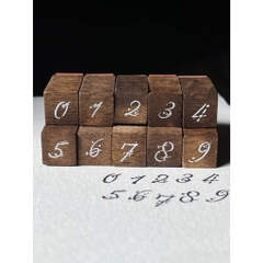 [Set] Stamp series Star Number & Goodnight Number | hãng Yamadoro