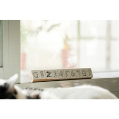 [Set] Stamp series Star Number & Goodnight Number | hãng Yamadoro