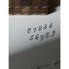 [Set] Stamp series Star Number & Goodnight Number | hãng Yamadoro