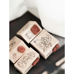 [Set và tách Set] Các mẫu stamp 2 mặt series Among Star | hãng Yamadoro