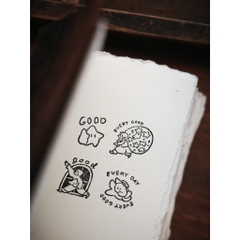 Các mẫu stamp series Good Star | hãng Yamadoro