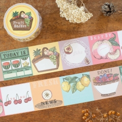 [Chiết lẻ 20 tờ] Các mẫu giấy ghi chú dạng cuộn hình vuông (Sticky Rolls) | Chính hãng Tegamisha Nhật Bản