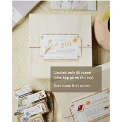 [Set đầy đủ] Planner Box 2026 by teayou | Hộp gỗ + thư tay | Phiên bản giới hạn