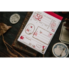 [Chiết 10 tờ] Các mẫu Letterpress note | Hãng OURS