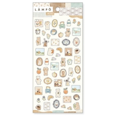 Sticker sheet Lampo Sticker Mini hãng Mindwave - Nhật Bản