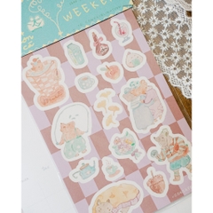 Các mẫu sticker Washi 