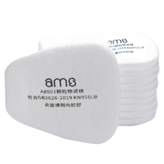 Miếng lọc bụi KN95 AMS A8501 (Màng lọc Ams KN95 cho hộp lọc đôi quy cách A8501)