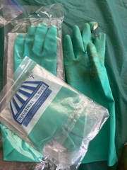 Găng tay cao su nitrile rửa bát bền 3 tháng A536