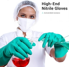 Găng tay cao su nitrile rửa bát bền 3 tháng A536