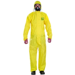 安思尔Ansell C级防化服耐酸碱防护服连化学品危化品 2300黄色
