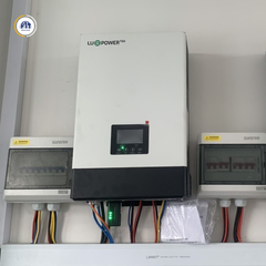 Lắp đặt điện mặt trời pin lưu trữ 1 pha 5kwp 5kwh