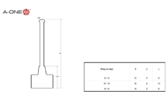 Bi định vị A-ONE 3A-300090 đế từ cho máy EDM