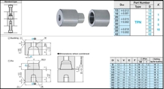 Bộ Chốt Côn Định Vị TPN