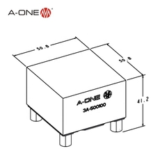 Phôi Holder Điện Cực Uniblank A-ONE 3A-500100