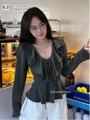 Áo dài tay nữ at31