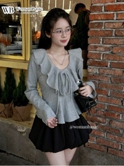 Áo dài tay nữ at31