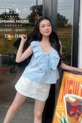 Áo babydoll cổ V AT06