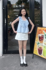 Áo babydoll cổ V AT06