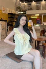 Áo babydoll cổ V AT06