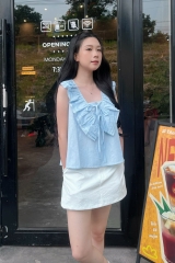 Áo babydoll cổ V AT06