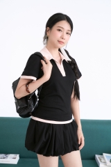 Áo polo nữ cotton lạnh AT02