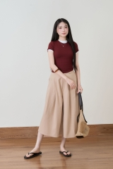 Quần lửng ống rộng bigsize QD05
