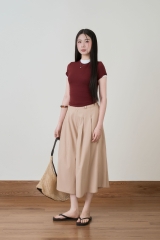 Quần lửng ống rộng bigsize QD05