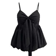 Áo Babydoll 2 Dây Dáng Bí Thắt Nơ AT47