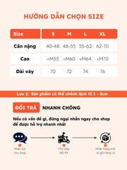 Áo Váy Babydoll Tơ Óng Đính Nơ AT48