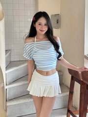 Chân Váy Ngắn Cotton Cạp Bản To CV94