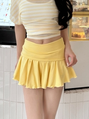Chân Váy Ngắn Cotton Cạp Bản To CV94