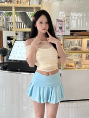 Chân Váy Ngắn Cotton Cạp Bản To CV94
