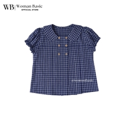 Áo babydoll cổ sen SM24