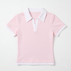 Áo polo nữ cotton lạnh AT02