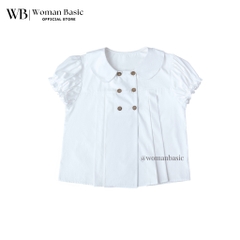 Áo babydoll cổ sen SM24