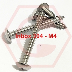 Vít Gỗ Dù 304 M4 ( đường kính 4mm)