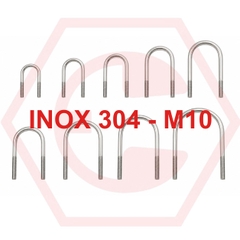 Cùm U 304 M10 ( đường kính 10mm)