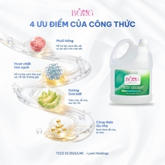 Nước rửa chén BÔNG hương Muối Hồng Dưa Lưới