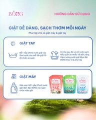 Nước giặt BÔNG hương Nắng Mới
