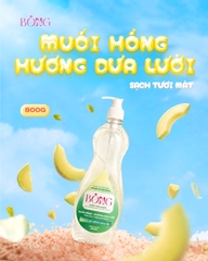 Nước rửa chén BÔNG hương Muối Hồng Dưa Lưới