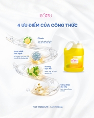 Nước rửa chén BÔNG hương Chanh Bạc Hà