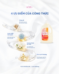 Nước lau sàn BÔNG hương Gừng Sả
