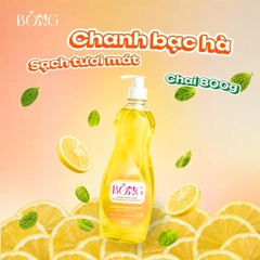 Nước rửa chén BÔNG hương Chanh Bạc Hà