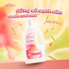Nước lau sàn BÔNG hương Gừng Sả