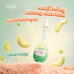 Nước rửa chén BÔNG hương Muối Hồng Dưa Lưới