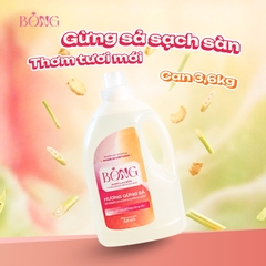 Nước lau sàn BÔNG hương Gừng Sả