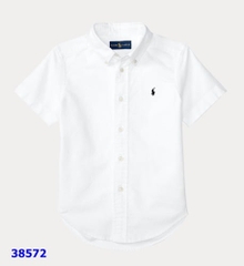 Áo sơ mi RL trắng - size 2y