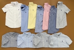 Áo sơ mi RL trắng - size 2y