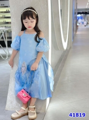 Áo dài Sofia Elsa xanh